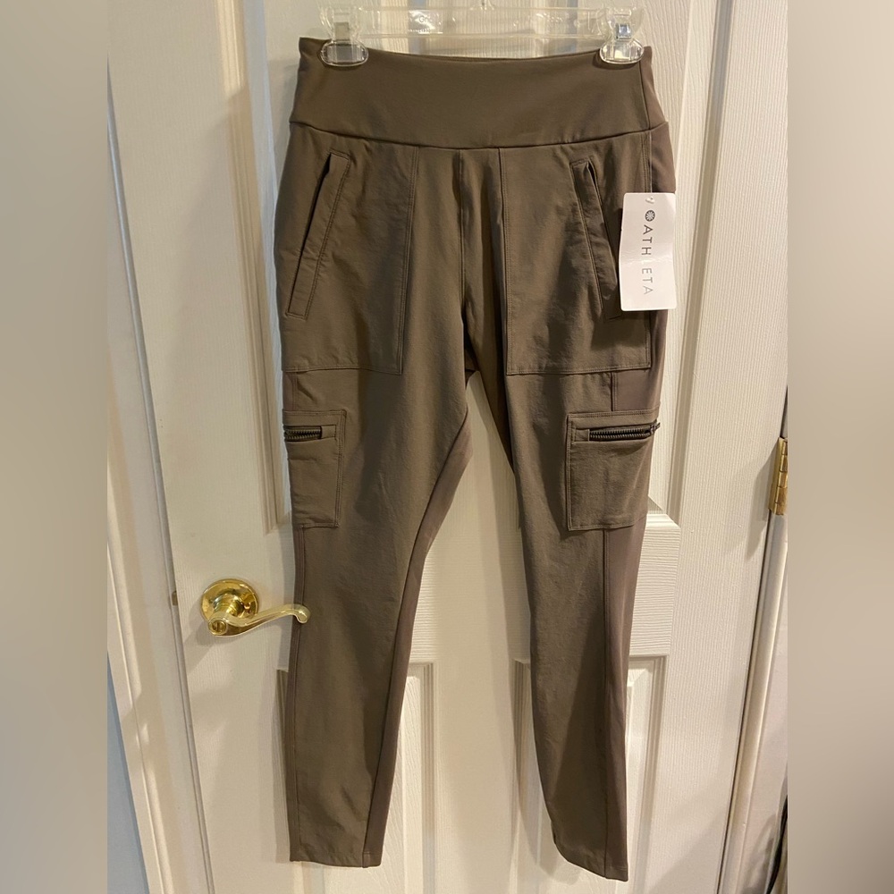 Athleta Tan Cargo Pants